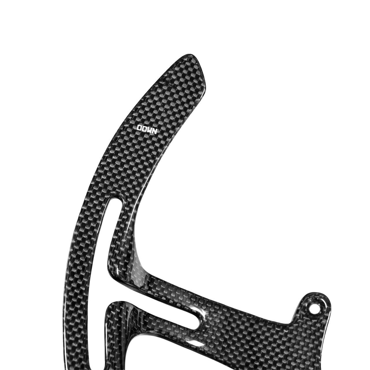 Palettes de changement de vitesse légères au design sportif - Compatibles avec Ferrari 488, Pista, F8, 812, GTC4Lusso et Portofino