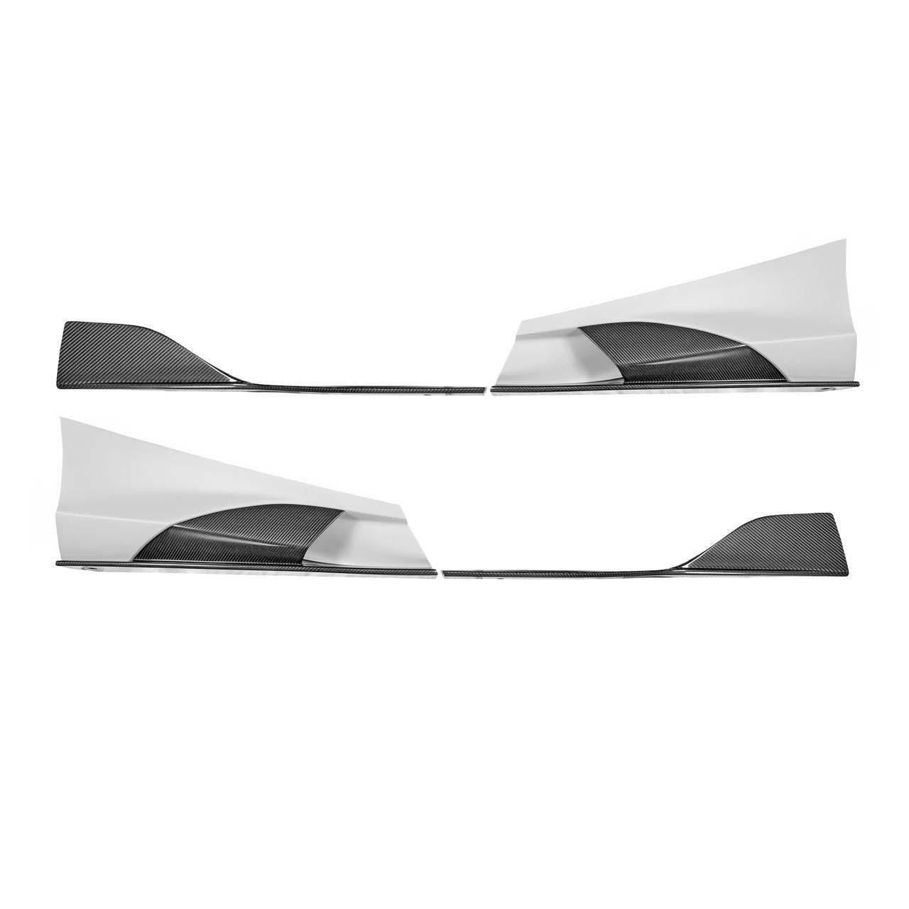 Ensemble de bas de caisse latéral GT en fibre de carbone 720s